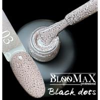 Гель лак BlooMaX Black Dots 03, 8 мл