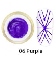 Canni гель-паутина 06 (фиолетовый)