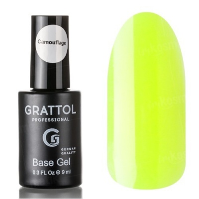 База Grattol Rubber Base Camouflage Neon № 02 (9 мл)