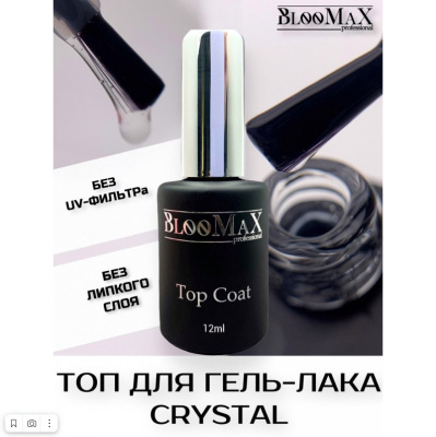 BlooMaX Top Crystal без л/с, 12мл